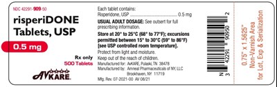 .5 (909 50 .5mg 500ct)
